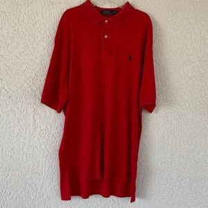Polo by Ralph Lauren Classic Red Polo Shirt size XL